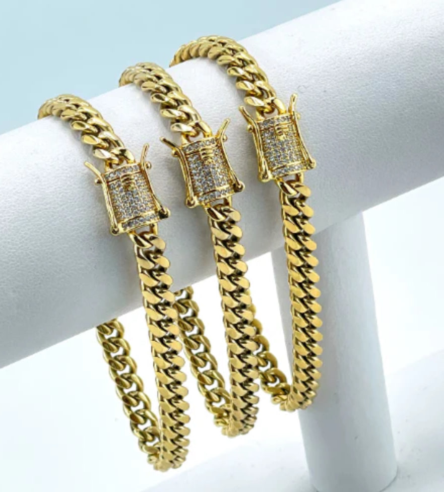 GF Cuban Link Bracelet