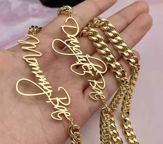 GF THICK CUBAN CHOKER