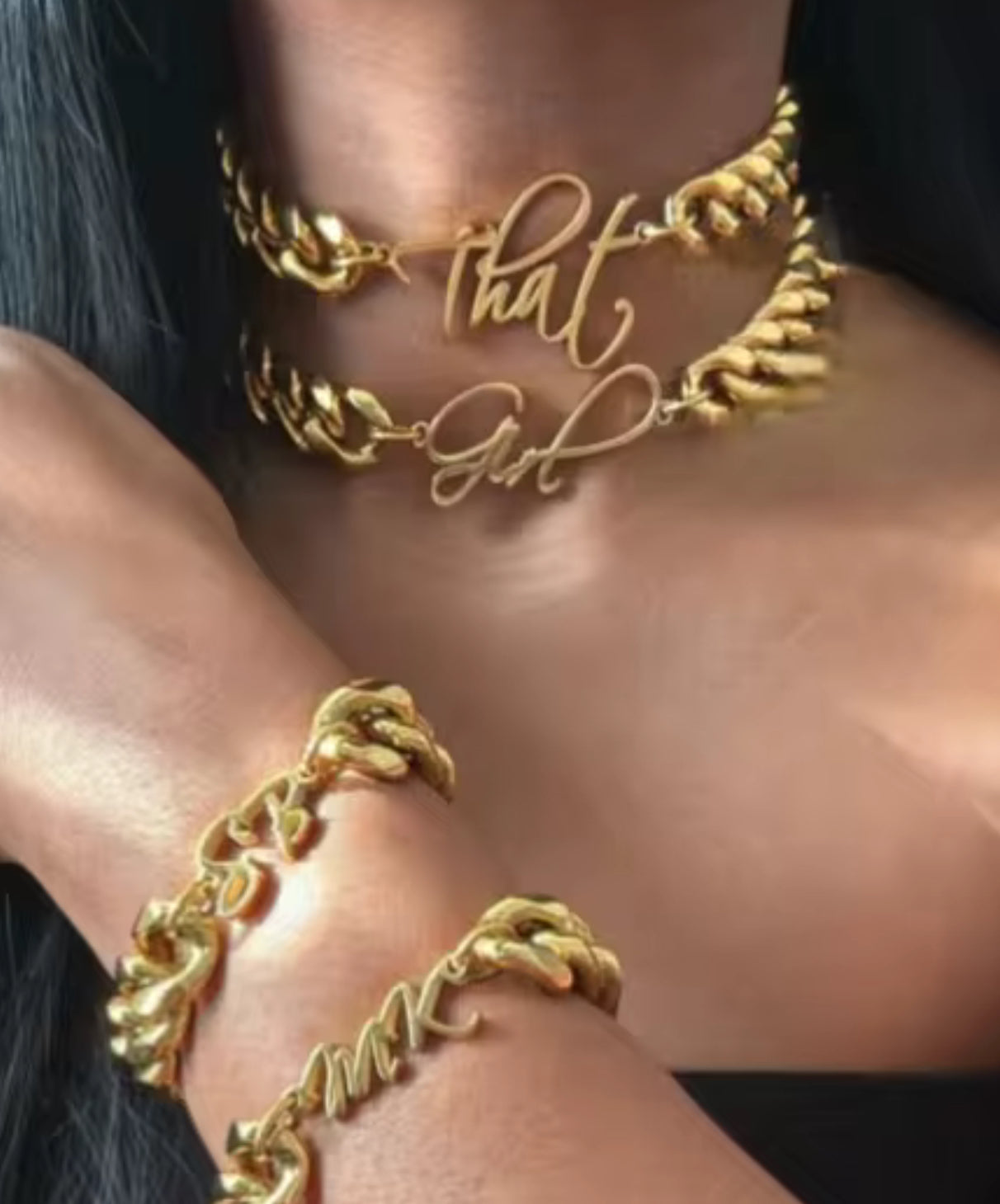 GF THICK CUBAN CHOKER