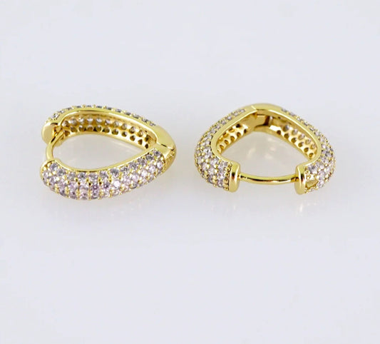 GF Heart Earrings
