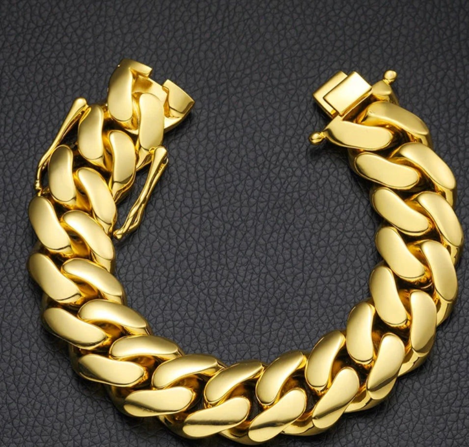 GF Cuban Link Bracelet